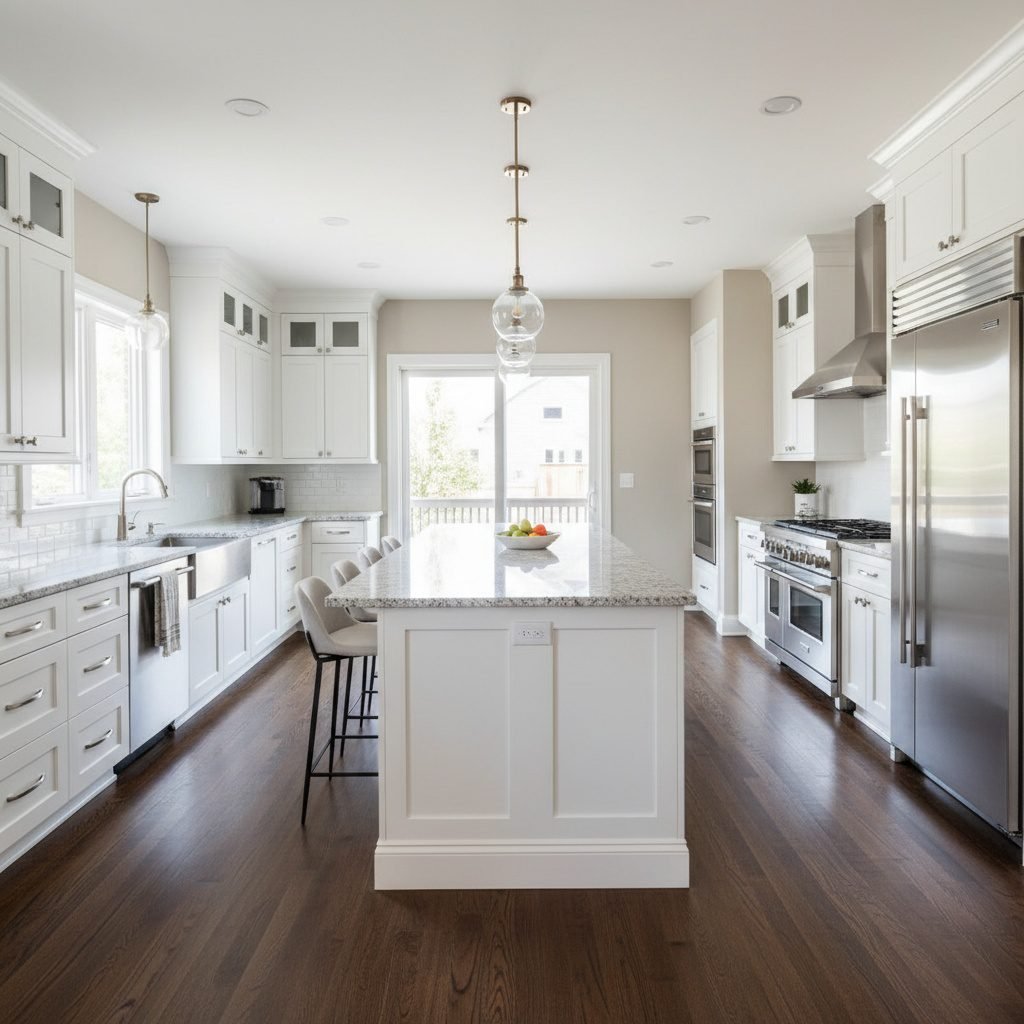 Kitchen remodel completed by Geo Carpentry — Northeast Wisconsin general contractor