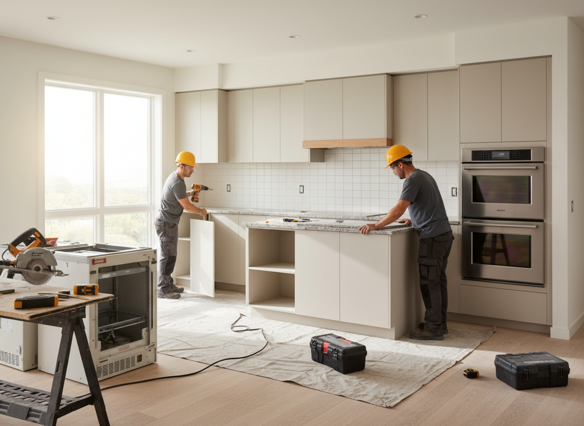 kitchen renov